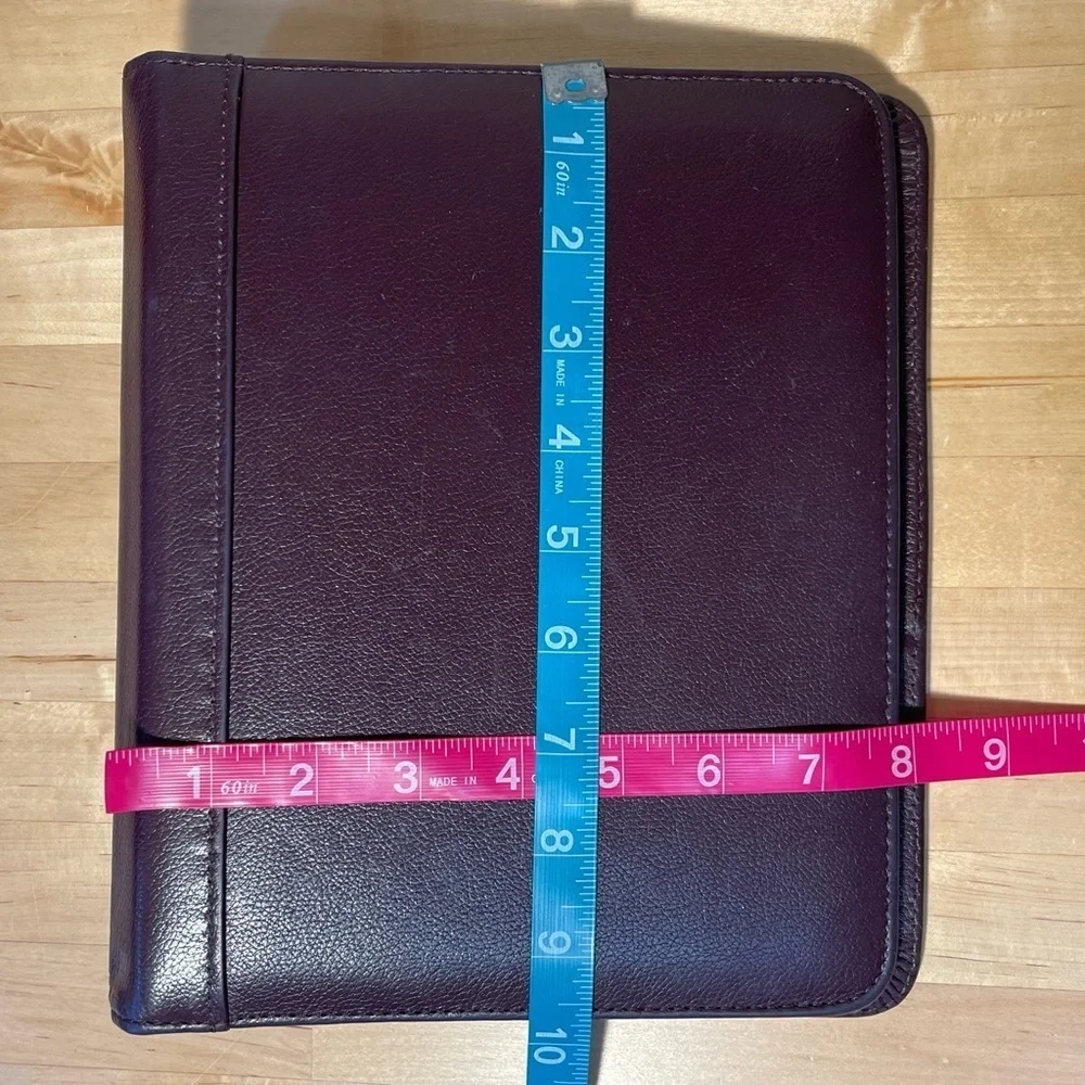 Franklin Quest top grain leather binder